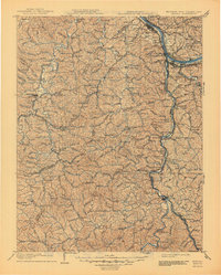 Kenova 1903 topographic map thumbnail