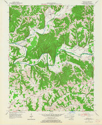 Knifley 1954 topographic map thumbnail