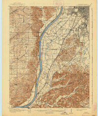 Kosmosdale 1912 topographic map thumbnail