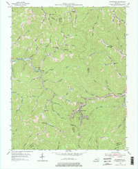 Leatherwood 1954 topographic map thumbnail