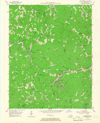 Leatherwood 1954 topographic map thumbnail