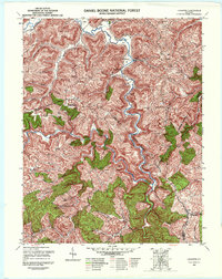 Leighton 1952 topographic map thumbnail