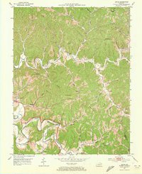 Lenox 1951 topographic map preview