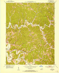 Lenox 1951 topographic map preview