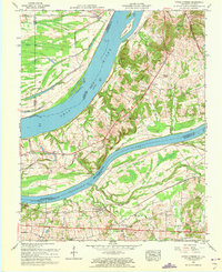 Little Cypress 1958 topographic map thumbnail