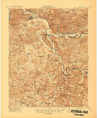 Little Muddy 1914 topographic map thumbnail