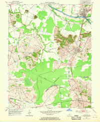 Livermore 1952 topographic map thumbnail