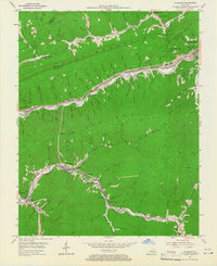 Louellen 1954 topographic map thumbnail