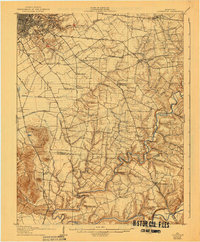 Louisville 1907 topographic map thumbnail