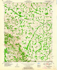 Lynn Grove 1951 topographic map thumbnail