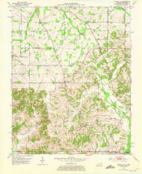 Lynnville 1952 topographic map thumbnail