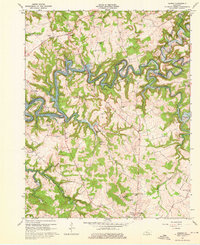 Madrid 1963 topographic map thumbnail