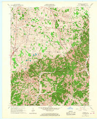 Magnolia 1961 topographic map thumbnail
