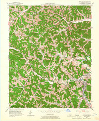 Manchester 1952 topographic map thumbnail