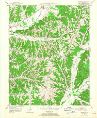 Mannsville 1952 topographic map thumbnail