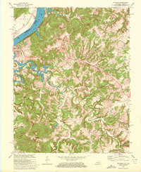 Mattingly 1970 topographic map thumbnail