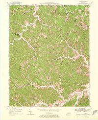 Mazie 1953 topographic map thumbnail