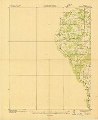 Melber 1936 topographic map thumbnail