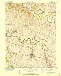 Midway 1954 topographic map thumbnail