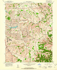 Moberly 1952 topographic map thumbnail