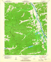 Mont 1950 topographic map thumbnail