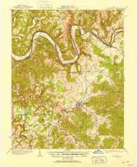 Monticello 1911 topographic map thumbnail