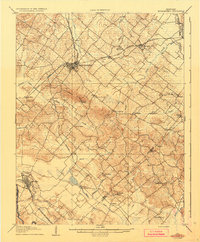 Morganfield 1907 topographic map thumbnail