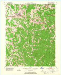 Mount Vernon 1953 topographic map thumbnail