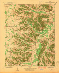 New Concord 1942 topographic map thumbnail
