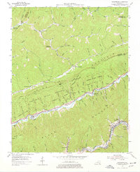 Nolansburg 1954 topographic map thumbnail