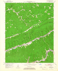 Nolansburg 1954 topographic map thumbnail
