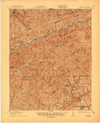 Nolansburg 1919 topographic map thumbnail