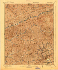 Nolansburg 1919 topographic map thumbnail