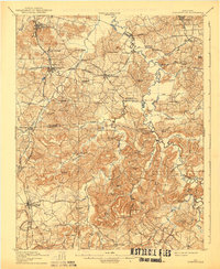 Nortonville 1912 topographic map thumbnail
