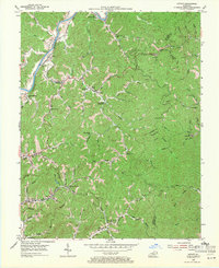 Offutt 1954 topographic map thumbnail
