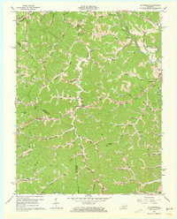 Oil Springs 1962 topographic map thumbnail