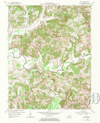 Olaton 1954 topographic map thumbnail