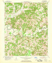 Olaton 1954 topographic map preview