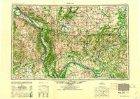 Paducah 1961 topographic map thumbnail