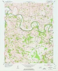Polkville 1954 topographic map thumbnail