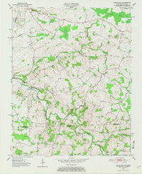 Prices Mill 1951 topographic map thumbnail