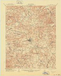 Princeton 1910 topographic map thumbnail