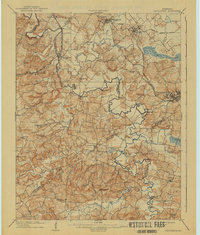 Providence 1909 topographic map thumbnail