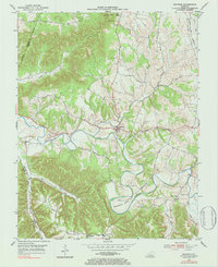 Raywick 1953 topographic map thumbnail