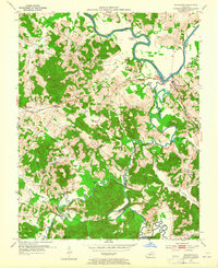 Rochester 1953 topographic map thumbnail