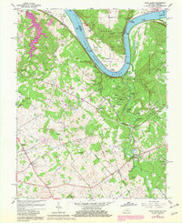 Rock Haven 1960 topographic map thumbnail