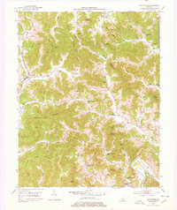 Rockholds 1952 topographic map thumbnail