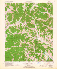 Rockholds 1952 topographic map thumbnail