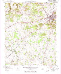 Russellville 1952 topographic map thumbnail