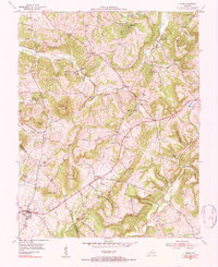 Salem 1954 topographic map thumbnail